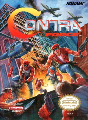 Contra Force (USA) box cover front